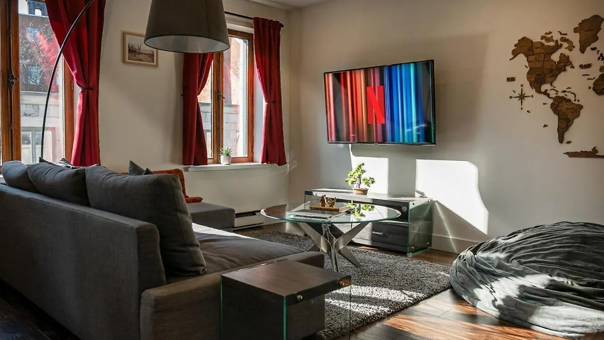 Lejlighed Spacious Two Stories Condo In Old Port Free Parking Montréal
