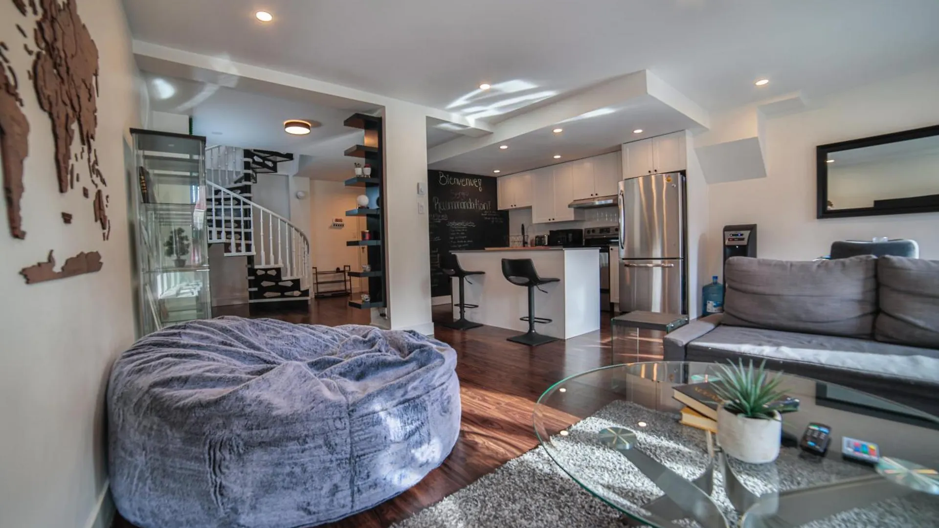 アパート Spacious Two Stories Condo In Old Port Free Parking モントリオール